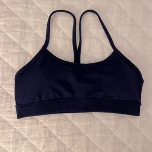 Lululemon Flow Y Bra Navy Blue